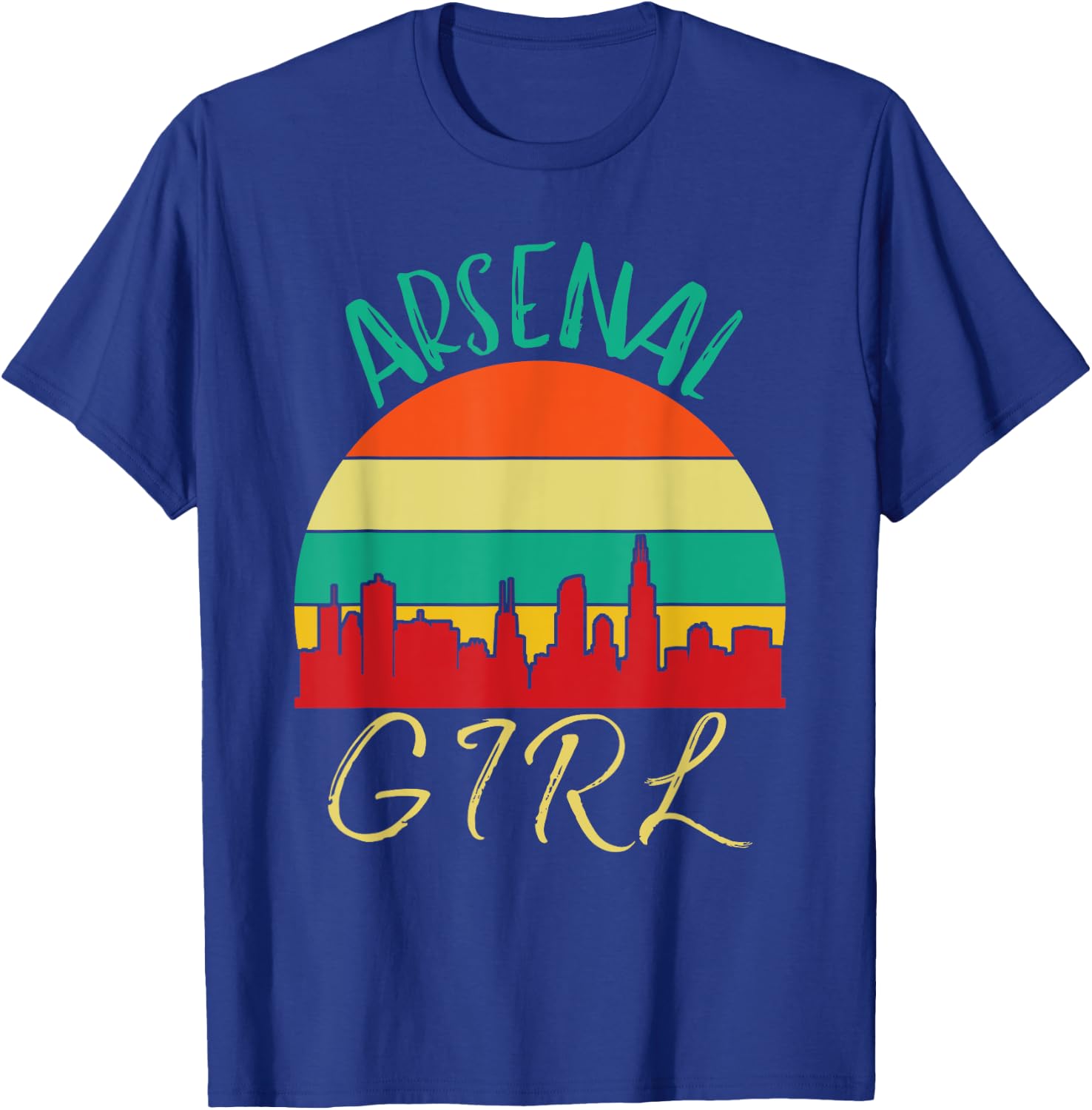 Arsenal Girl Love Arsenal Souvenir T-Shirt - T-Shirt | Royal