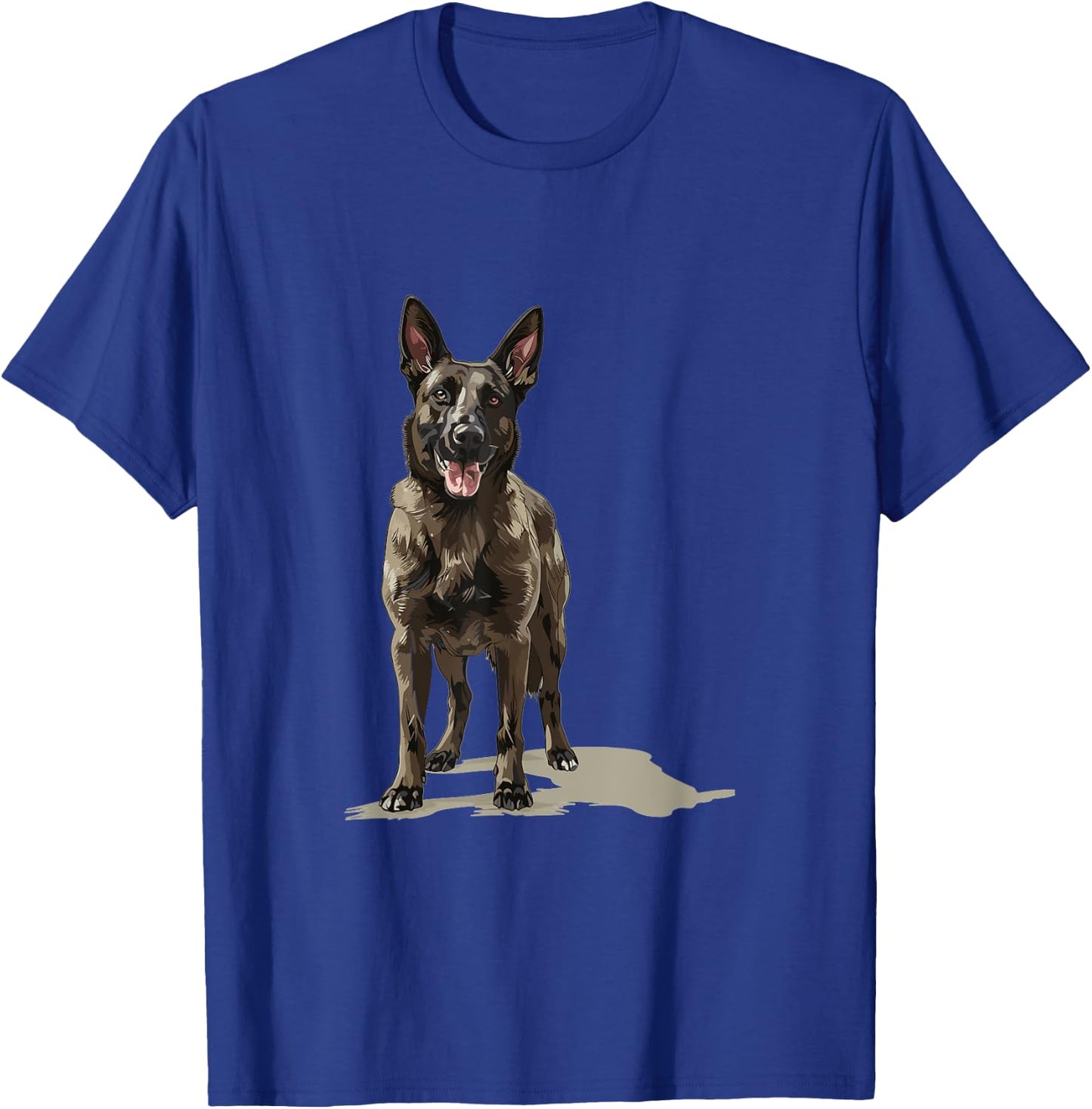 Dutch Shepherd Dog Breed Graphic T-Shirt - T-Shirt | Royal