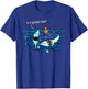 Gluten Free Shark Gift Celiac Disease T-Shirt - T-Shirt | Royal