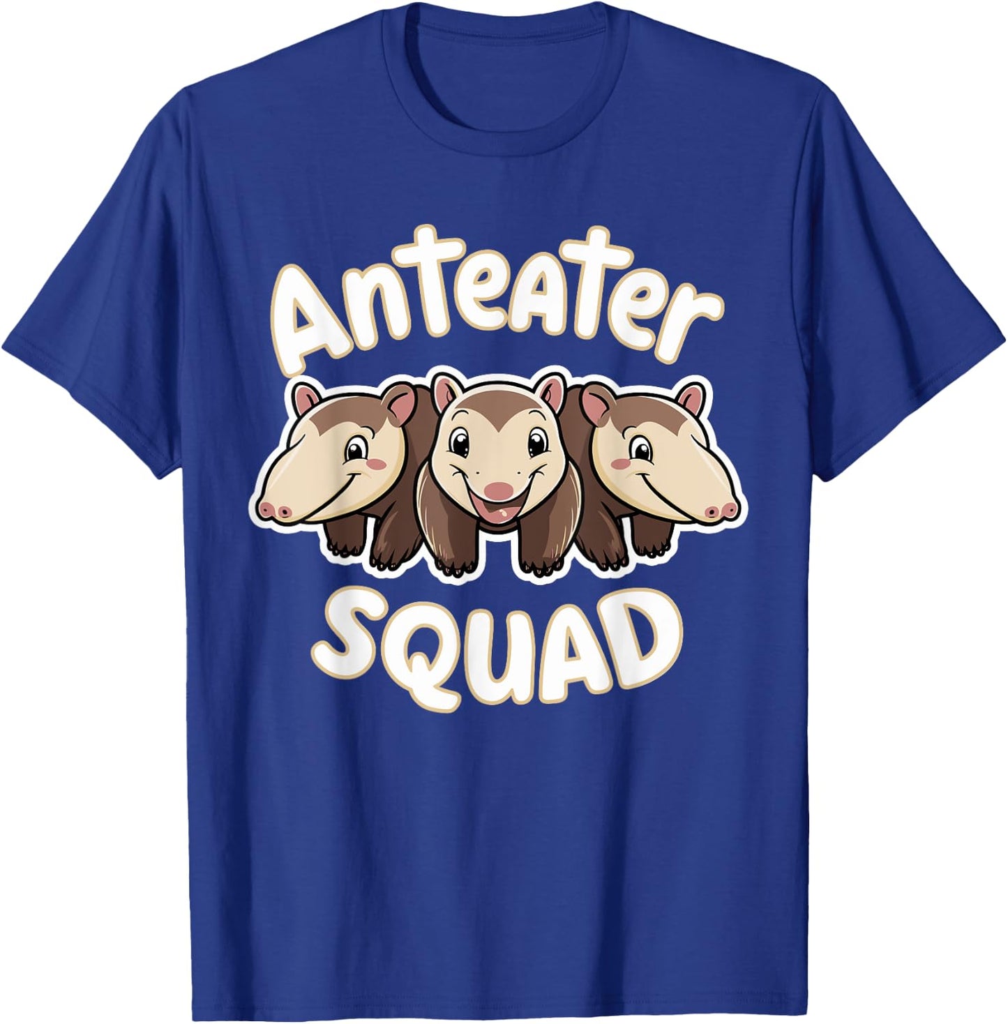 Anteater Squad for Anteater Lover Shirt | Anteater T-Shirt - T-Shirt | Royal