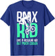 BMX Kid Rider Bike Bicycle Stunt Racing Kids Boys T-Shirt - T-Shirt | Royal