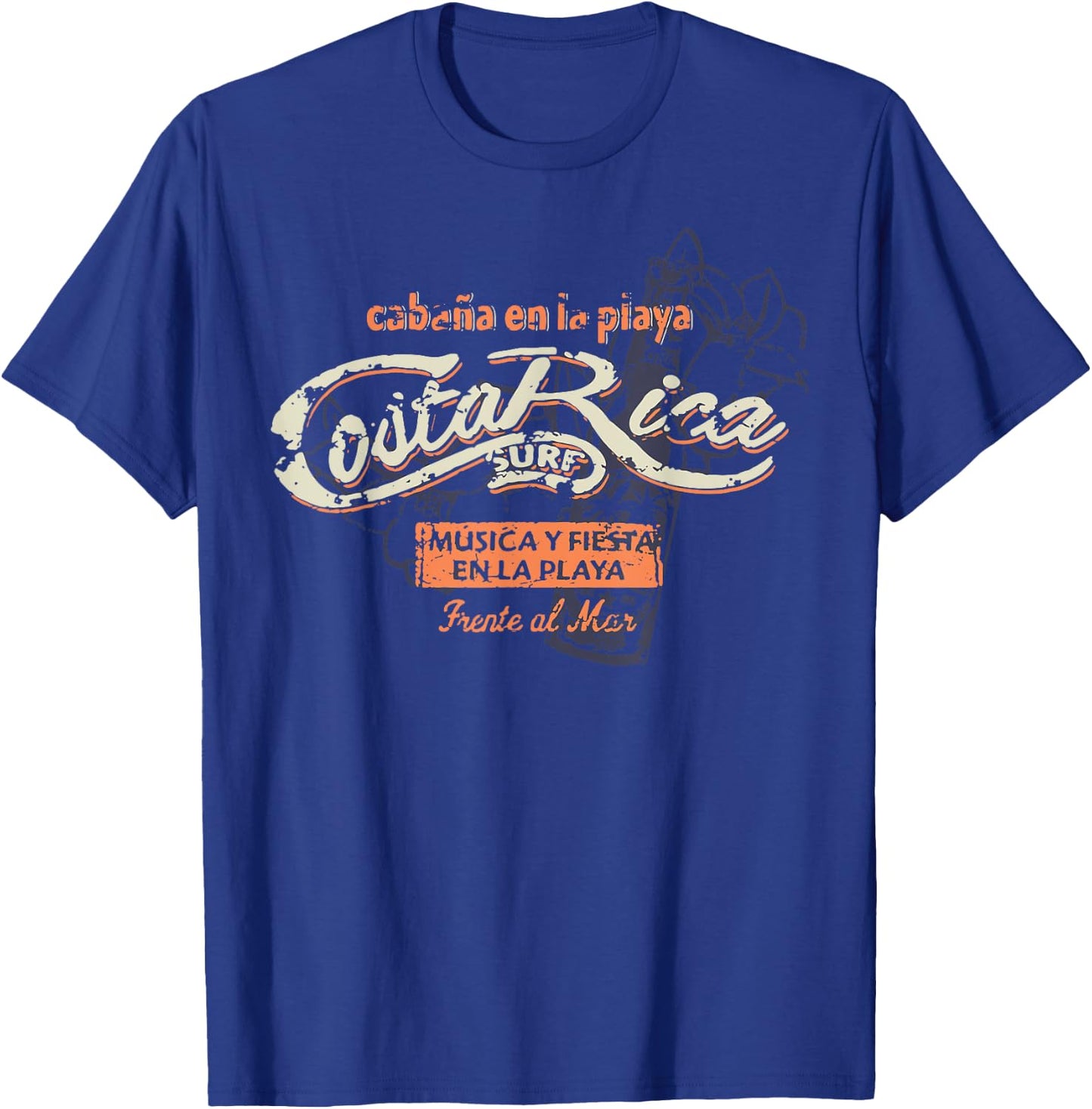 Costa Rica Pura Vida Lifestyle Costa Rican Fun Gift T-Shirt - T-Shirt | Royal