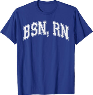 BSN Nurse BSN RN T Bachelor of Science in Nursing Nurse Squa T-Shirt - T-Shirt | Royal