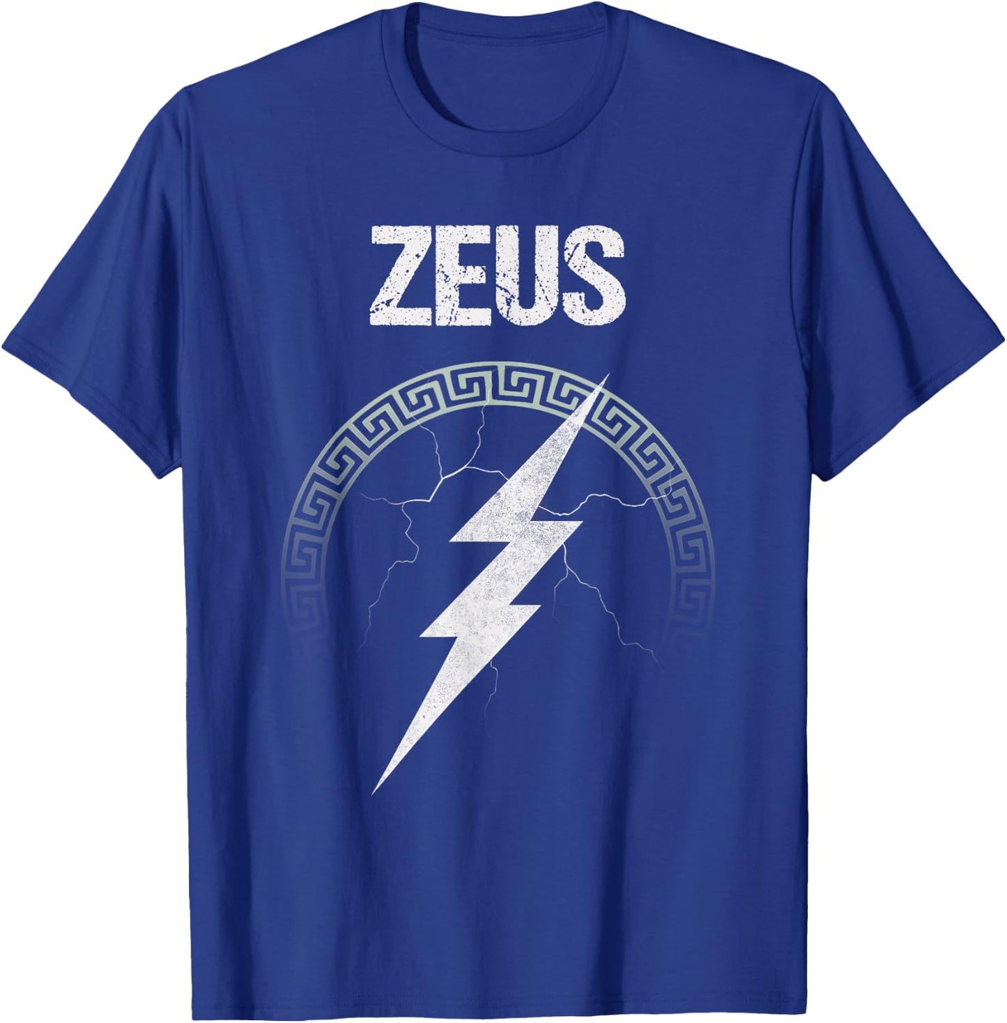 Zeus Ancient Greek God Symbol T-Shirt - T-Shirt | Royal