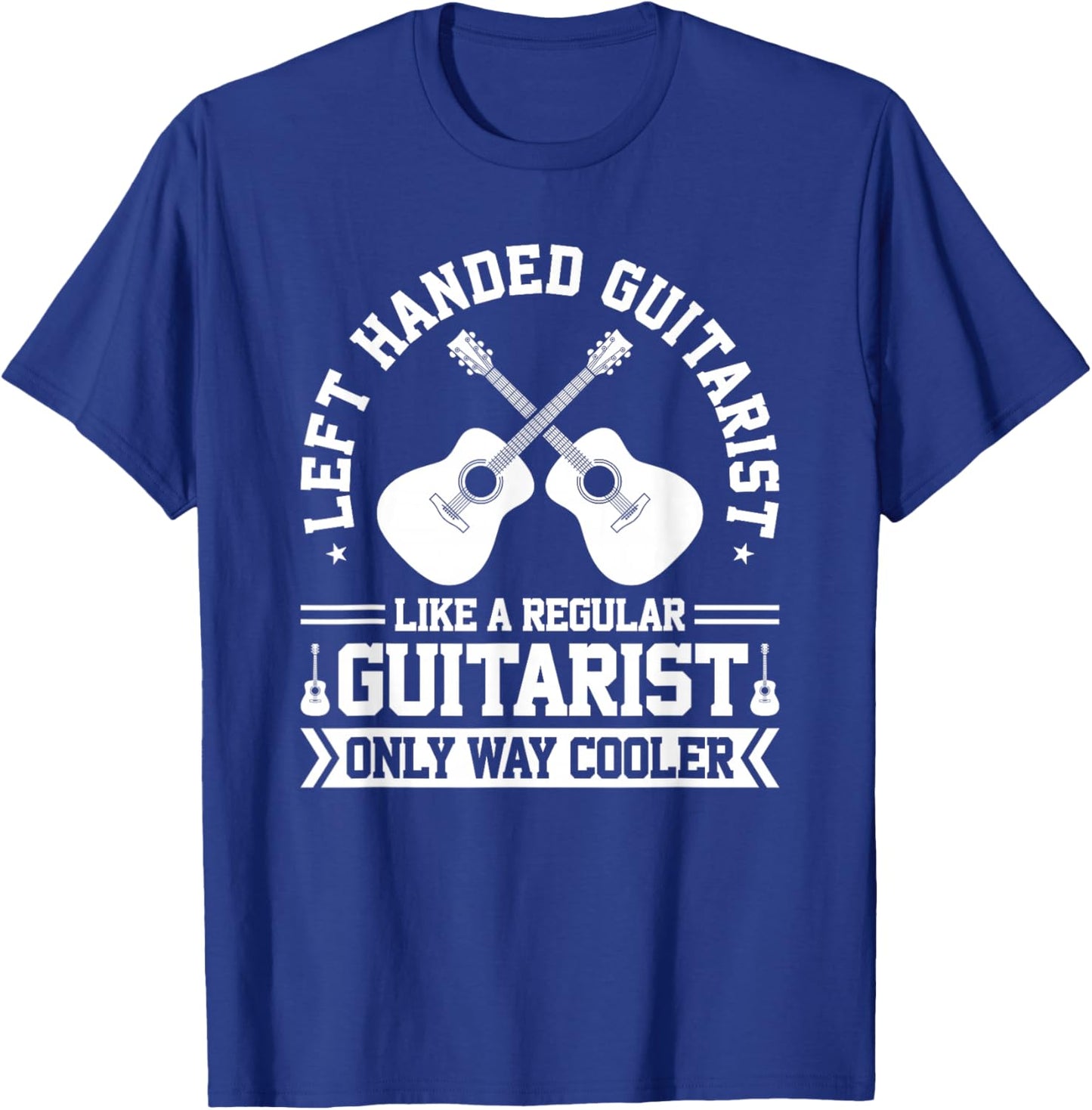 Lefty Guitar Left Handed Guitarist T-Shirt - T-Shirt | Royal