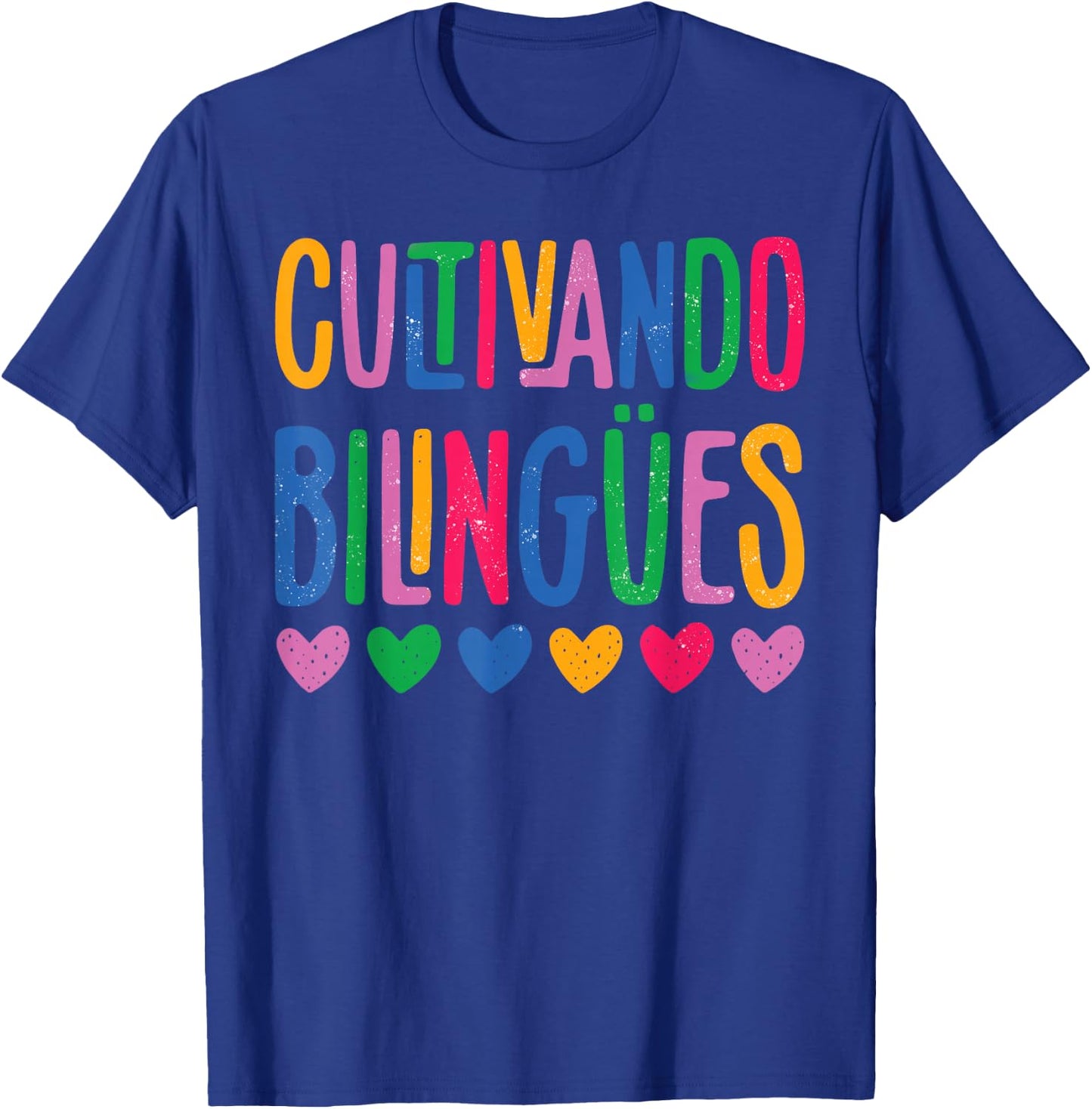 Cultivando Bilingües Maestra Bilingual Teacher T-Shirt - T-Shirt | Royal