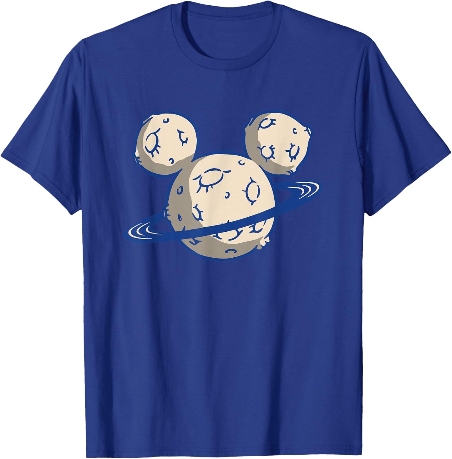 Disney Mickey Mouse Icon Planetary T-Shirt - T-Shirt | Royal