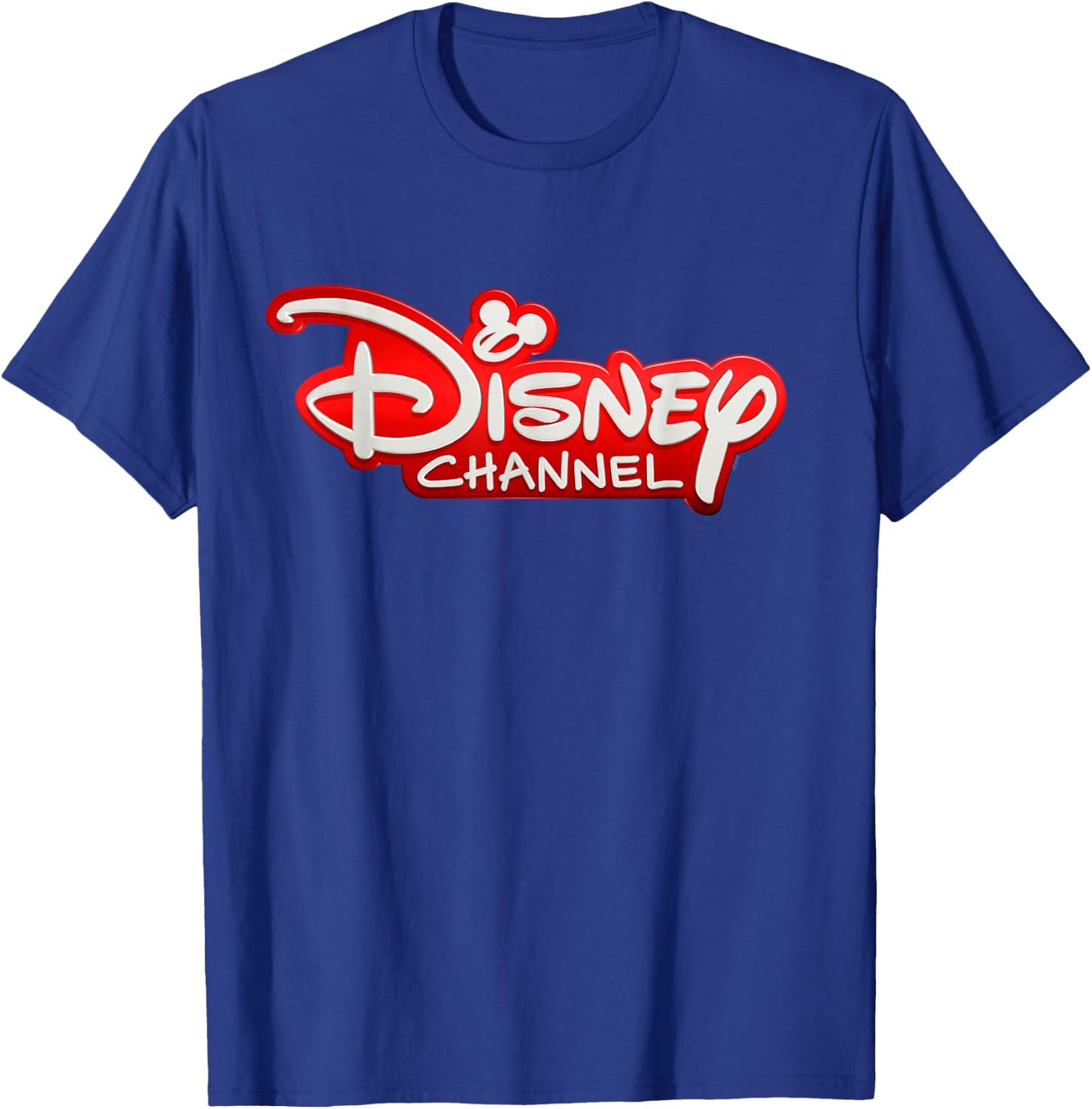 Disney Channel Official Modern Red Logo T-Shirt - T-Shirt | Royal