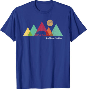 Great Smoky Mountains National Park Bear Graphic T-Shirt - T-Shirt | Royal