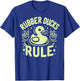 Rubber Duck Gifts Rubber Duck - -Adults & -Kids, Black, Small, Short Sleeve T-Shirt - T-Shirt | Royal