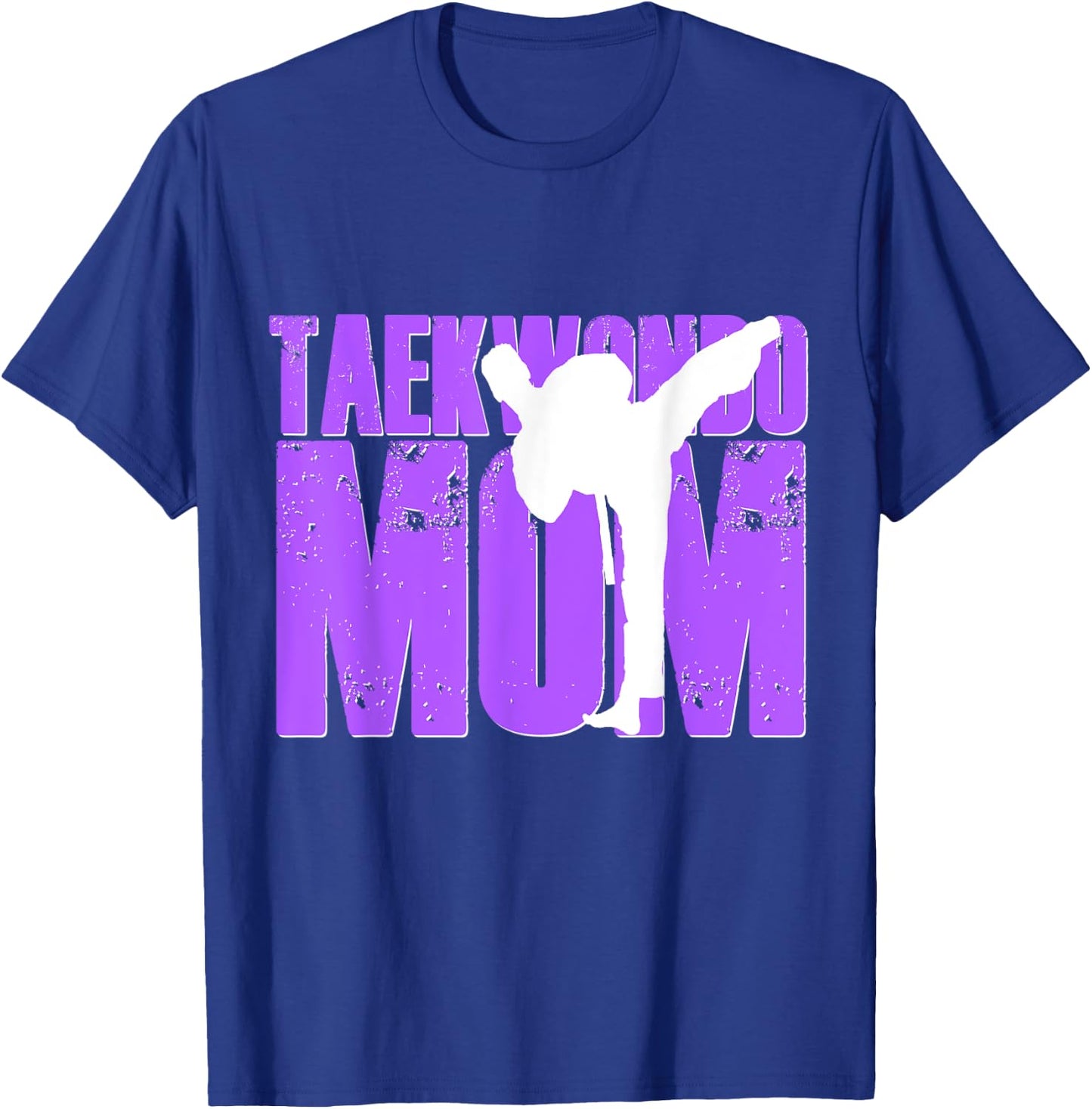 Taekwondo Mom Shirt Tae Kwon Do Martial Arts Mother Son Kids T-Shirt - T-Shirt | Royal