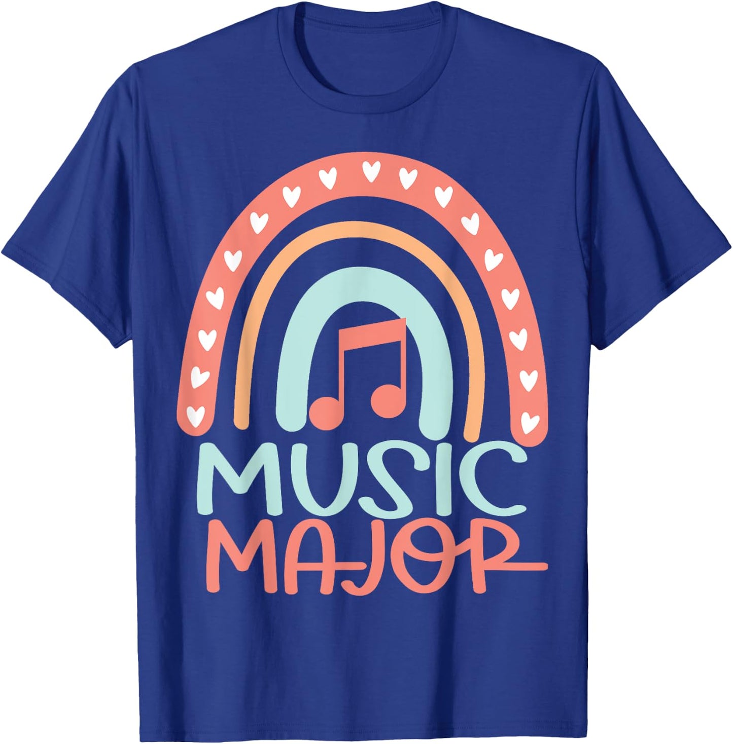 Music Major College T-Shirt - T-Shirt | Royal