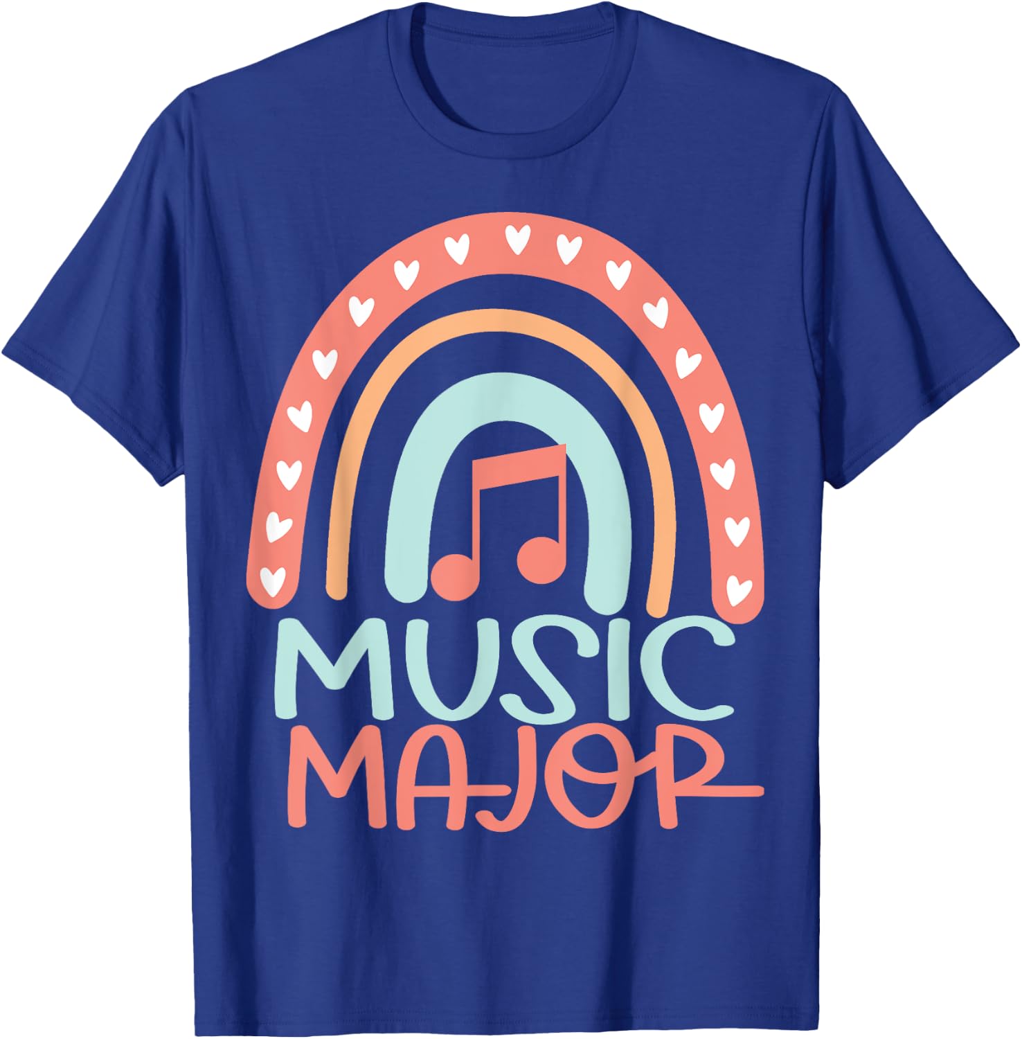Music Major College T-Shirt - T-Shirt | Royal