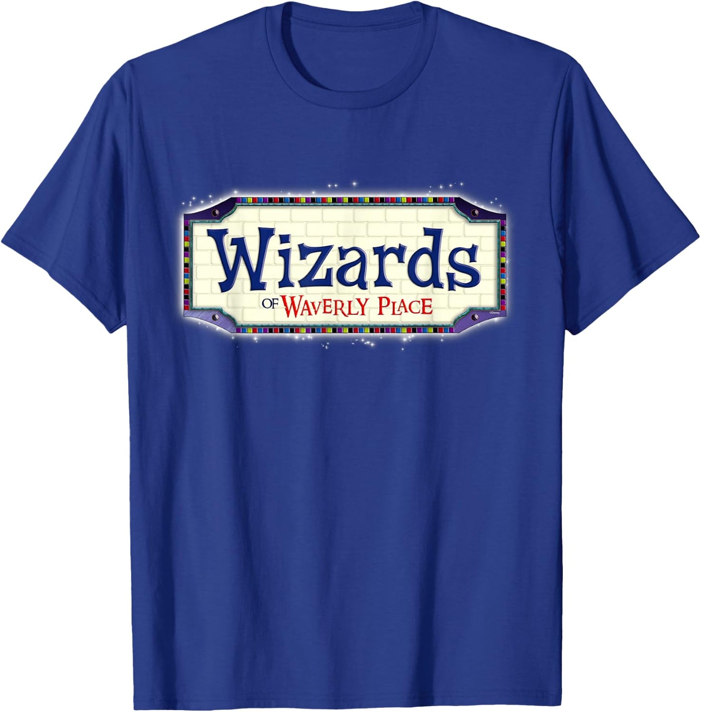 Disney Channel Official Wizards of Waverly Place Logo T-Shirt - T-Shirt | Royal