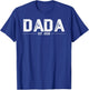 Promoted to Dada Est. 2026 Retro Soon to Be Dada Est 2026 T-Shirt - T-Shirt | Royal