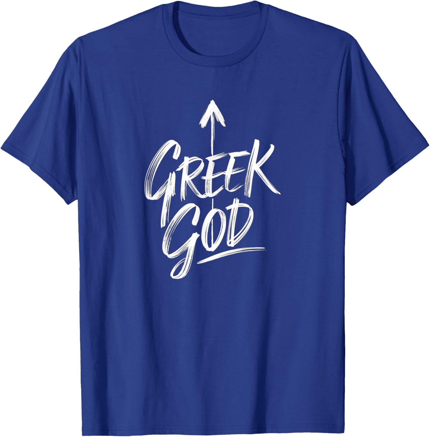 Funny Greek God Halloween Costume Adult Humor Party T-Shirt - T-Shirt | Royal