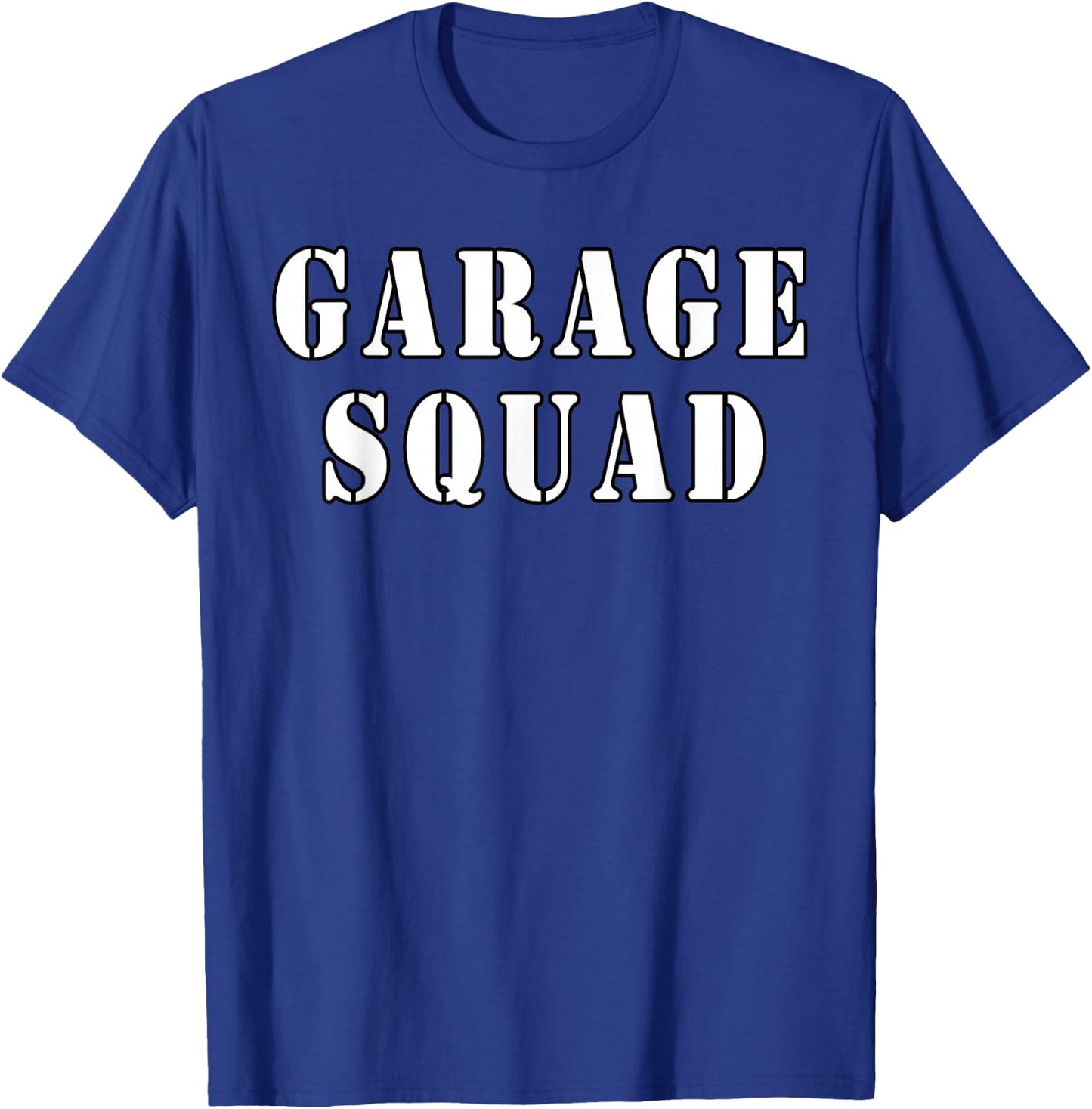 Garage Squad Cars Engineer Mechanic T-Shirt - T-Shirt | Royal