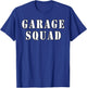 Garage Squad Cars Engineer Mechanic T-Shirt - T-Shirt | Royal