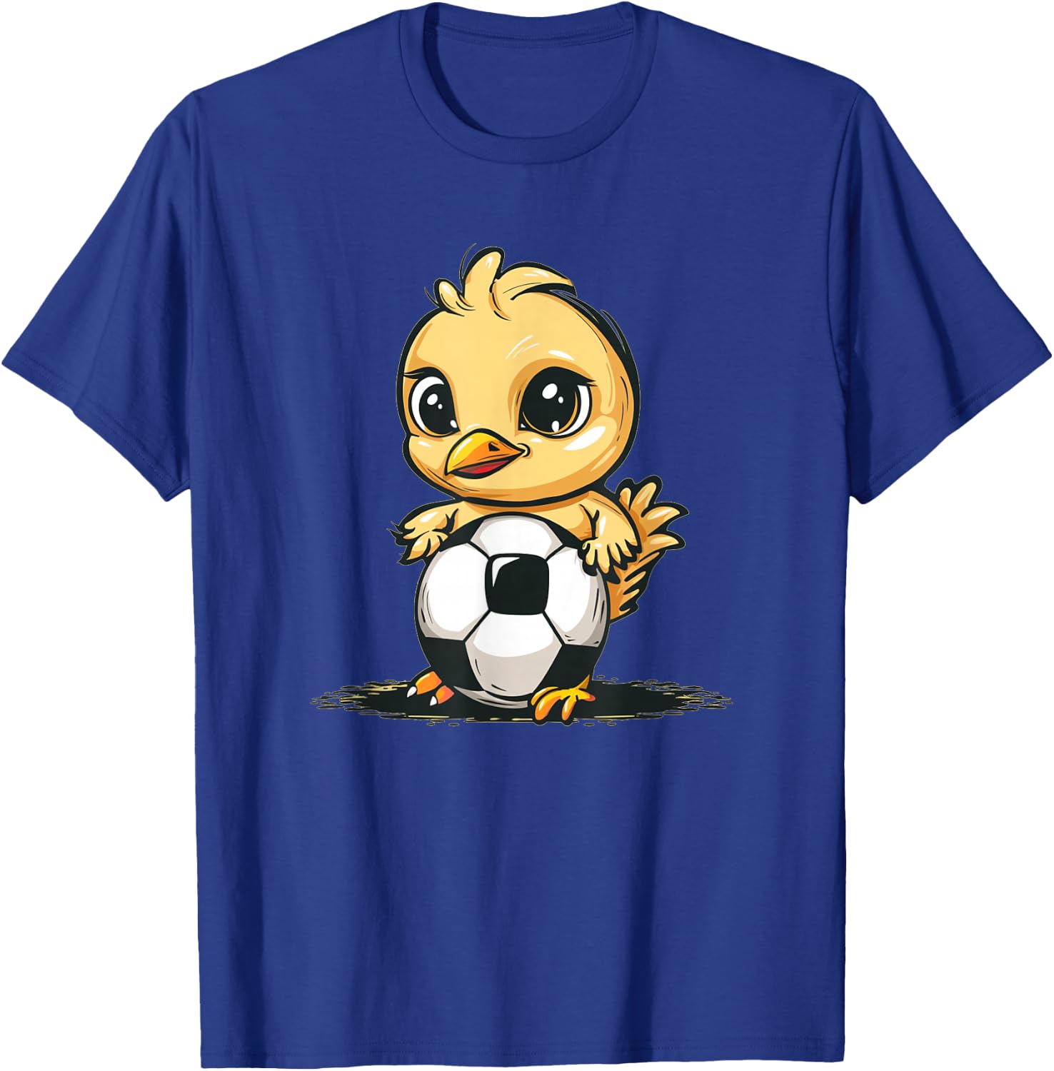 Happy Soccer Chick Costume T-Shirt - T-Shirt | Royal