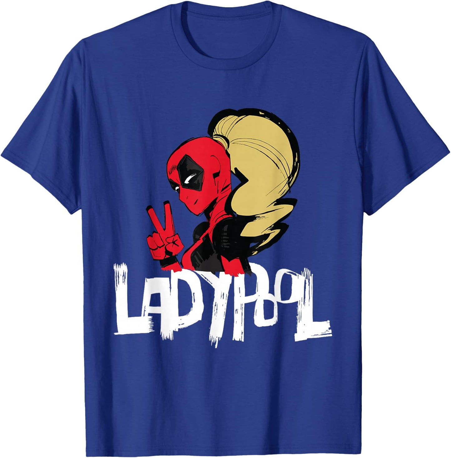 Marvel Studios Deadpool & Wolverine Ladypool Victory Name T-Shirt - T-Shirt | Royal