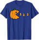 Halloween Video Game Eating Candy Corns Gaming Boys Kids Men T-Shirt - T-Shirt | Royal
