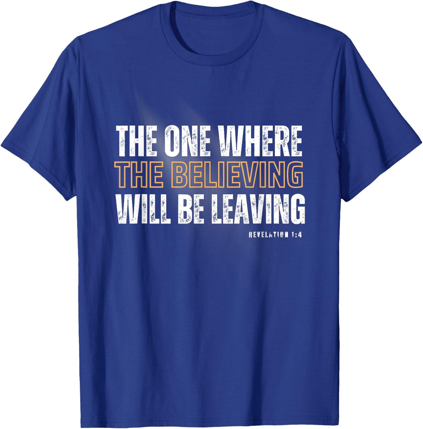 Religious Christian Rapture Bible Revelation Jesus Gospel T-Shirt - T-Shirt | Royal