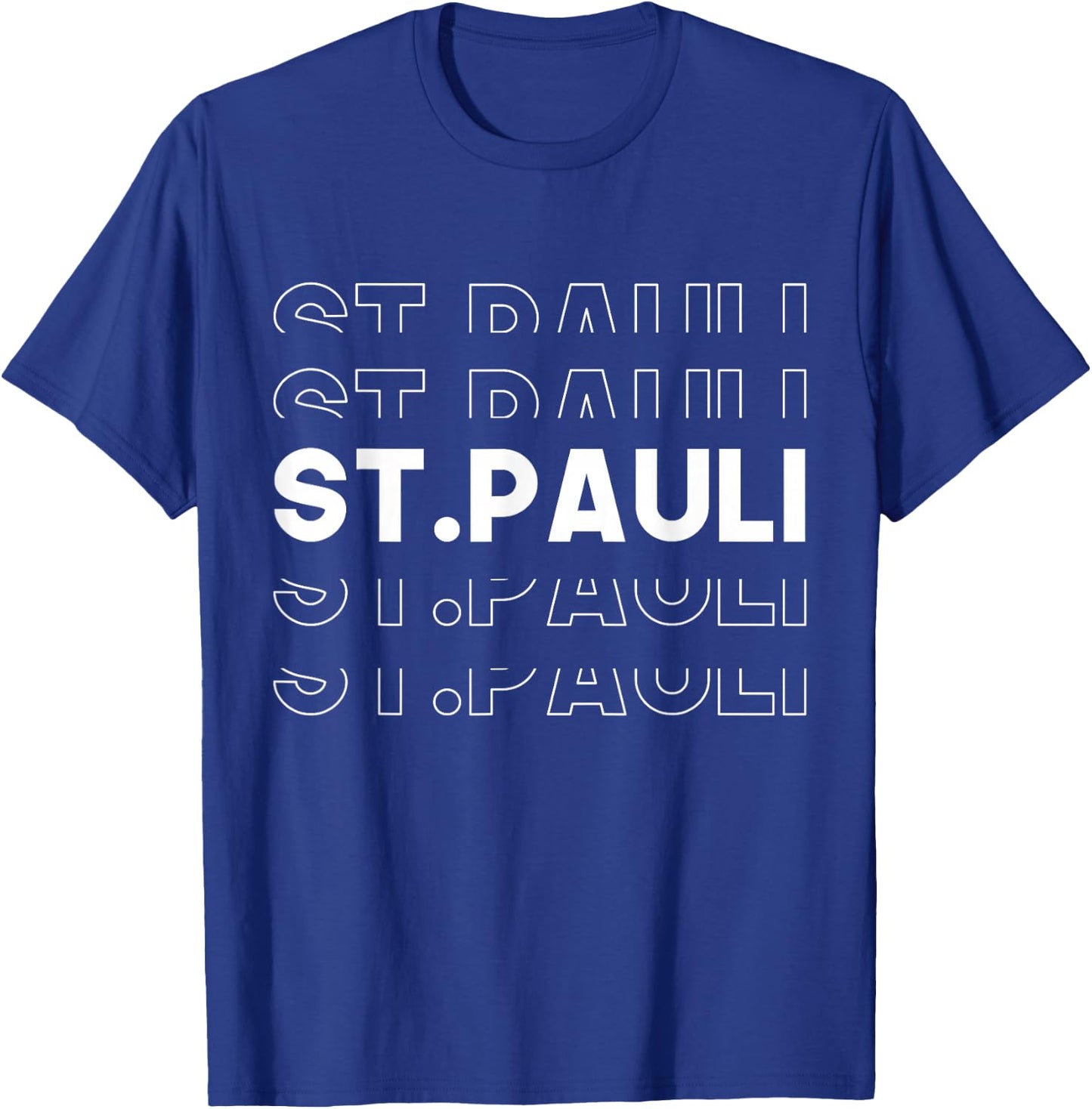 St Pauli Fan and Supporter T-Shirt - T-Shirt | Royal