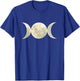 Triple Moon Goddess Symbol T-Shirt - T-Shirt | Royal
