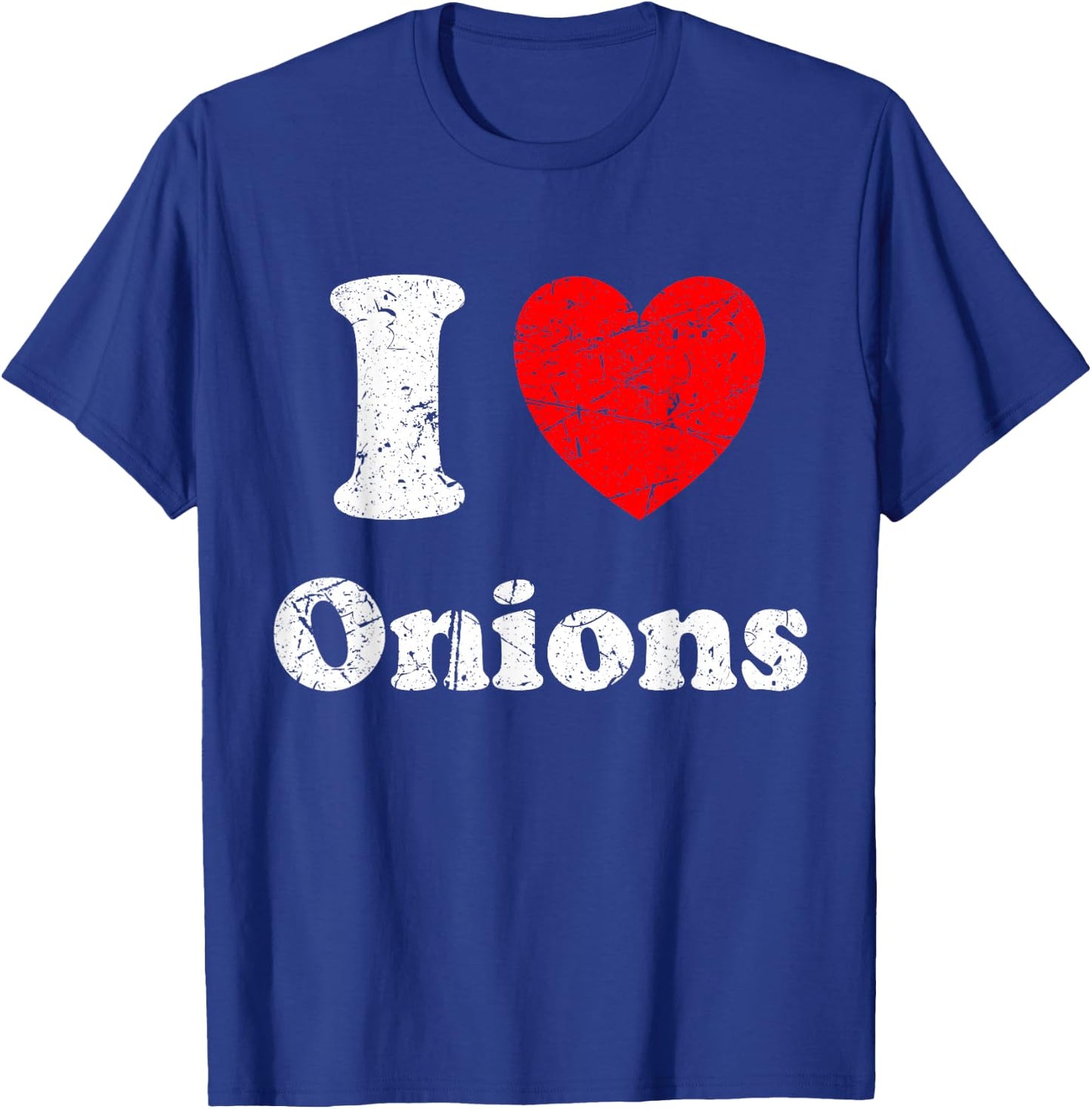 I Love Onions Graphic T-Shirt - T-Shirt | Royal