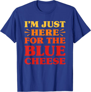 Blue Cheese I Love Blue Cheese Funny Food Lover T-Shirt - T-Shirt | Royal