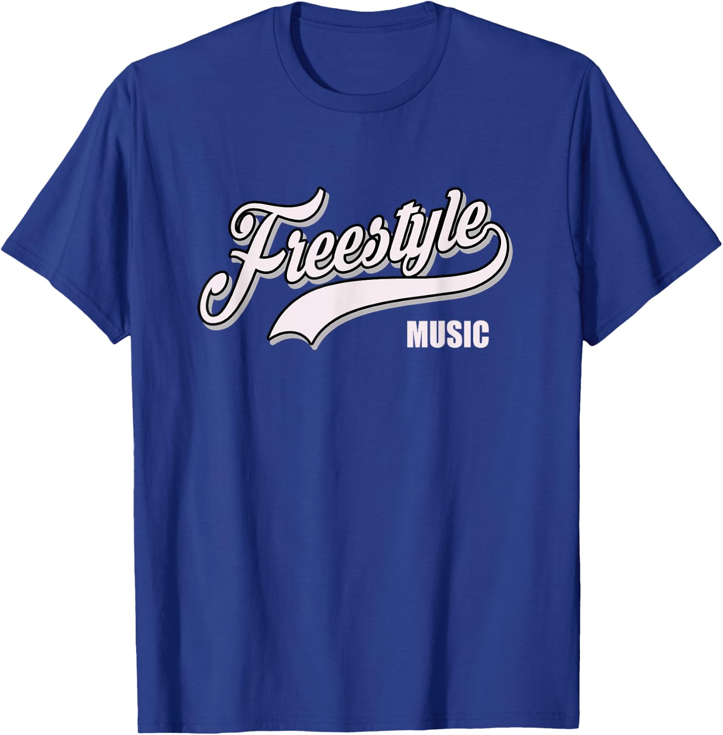 Love the 80s Freestyle Dance Music Retro Style T-Shirt - T-Shirt | Royal