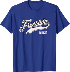Love the 80s Freestyle Dance Music Retro Style T-Shirt - T-Shirt | Royal