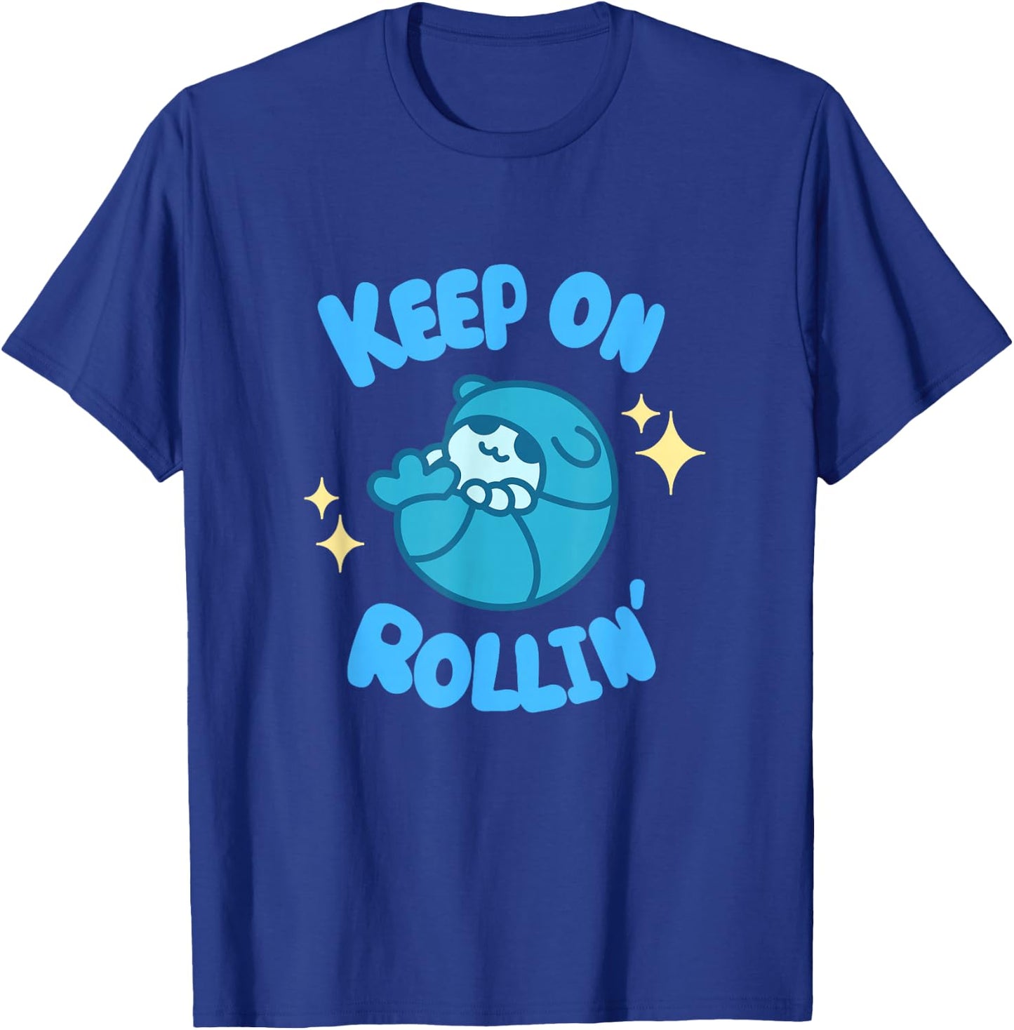 Roly Poly / Pill Bug - Keep Rollin' T-Shirt - T-Shirt | Royal