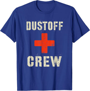 Funny DUSTOFF CREW Proud Medevac Rescue Corps Military Medic T-Shirt - T-Shirt | Royal