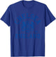 Chelsea Town of West London, England UK T-Shirt - T-Shirt | Royal