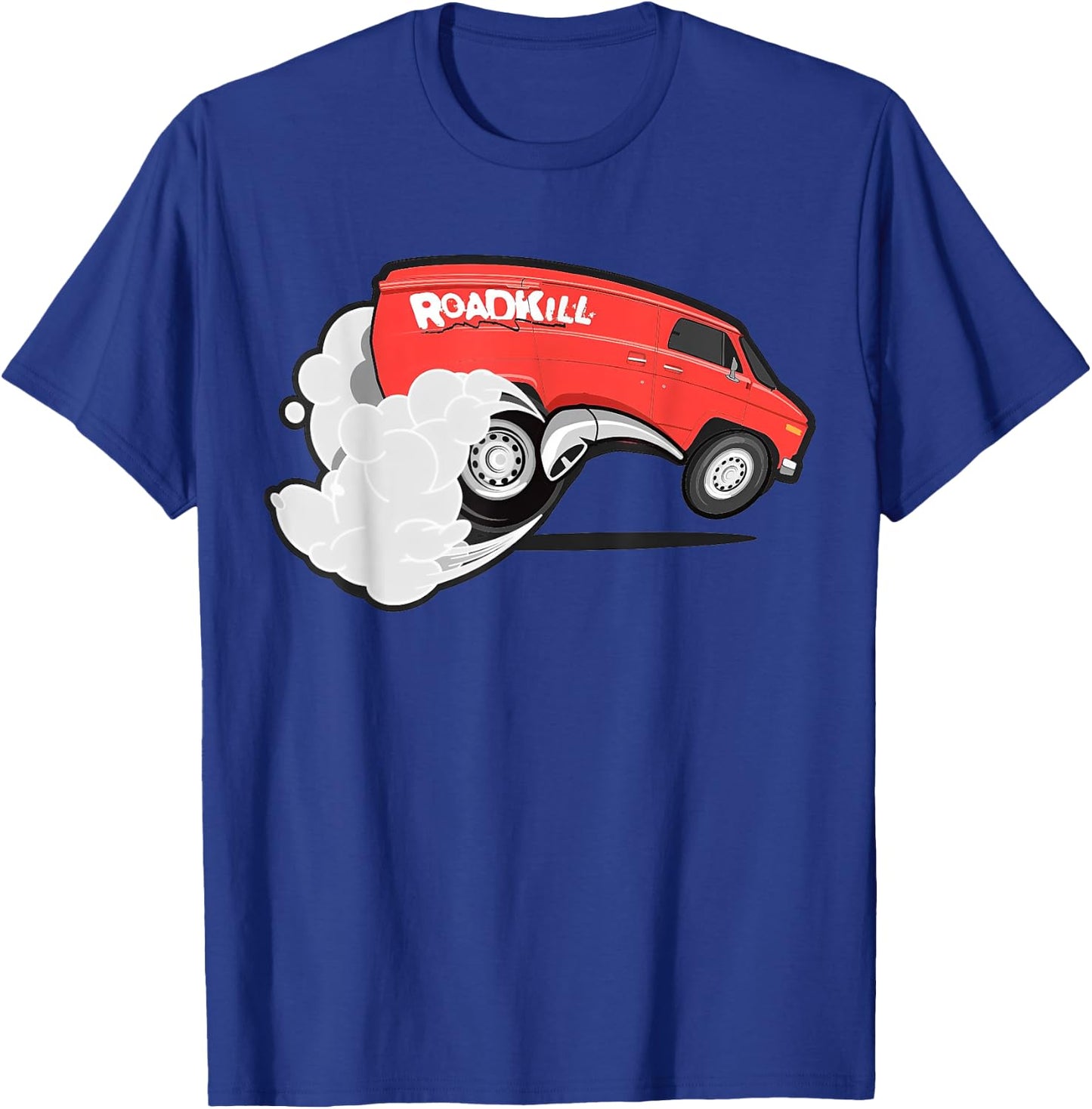 Roadkill Atomic Van Motortrend T-Shirt - T-Shirt | Royal