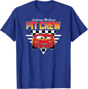Cars - Pit Crew T-Shirt - T-Shirt | Royal
