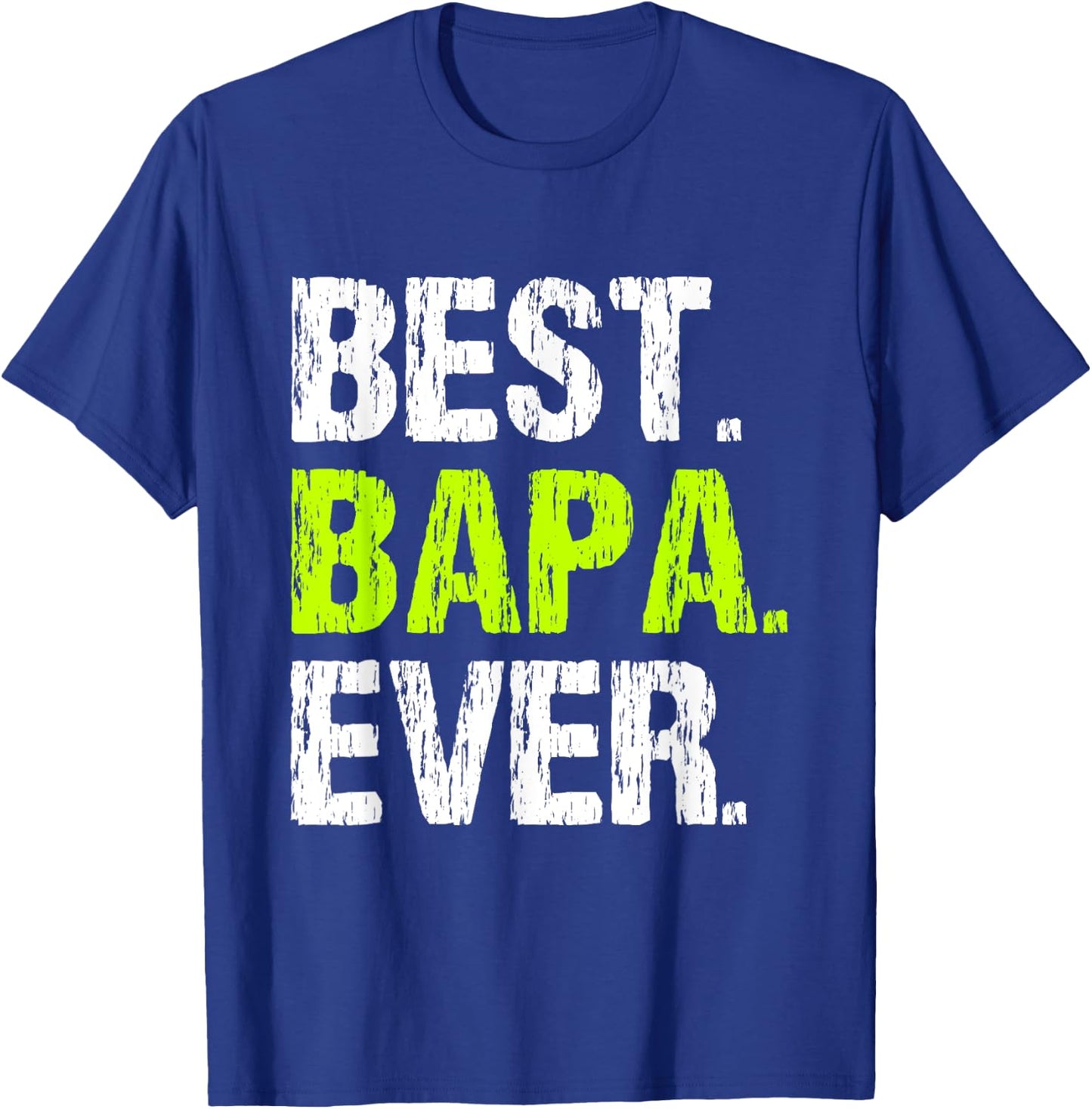 Family Cool Funny Best Bapa Ever T-Shirt - T-Shirt | Royal