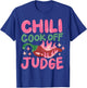 Chili Cook Off Judge Red Chili T-Shirt - T-Shirt | Royal