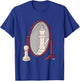 Funny Pawn King Reflection, Pawn King Chess Reflection T-Shirt - T-Shirt | Royal