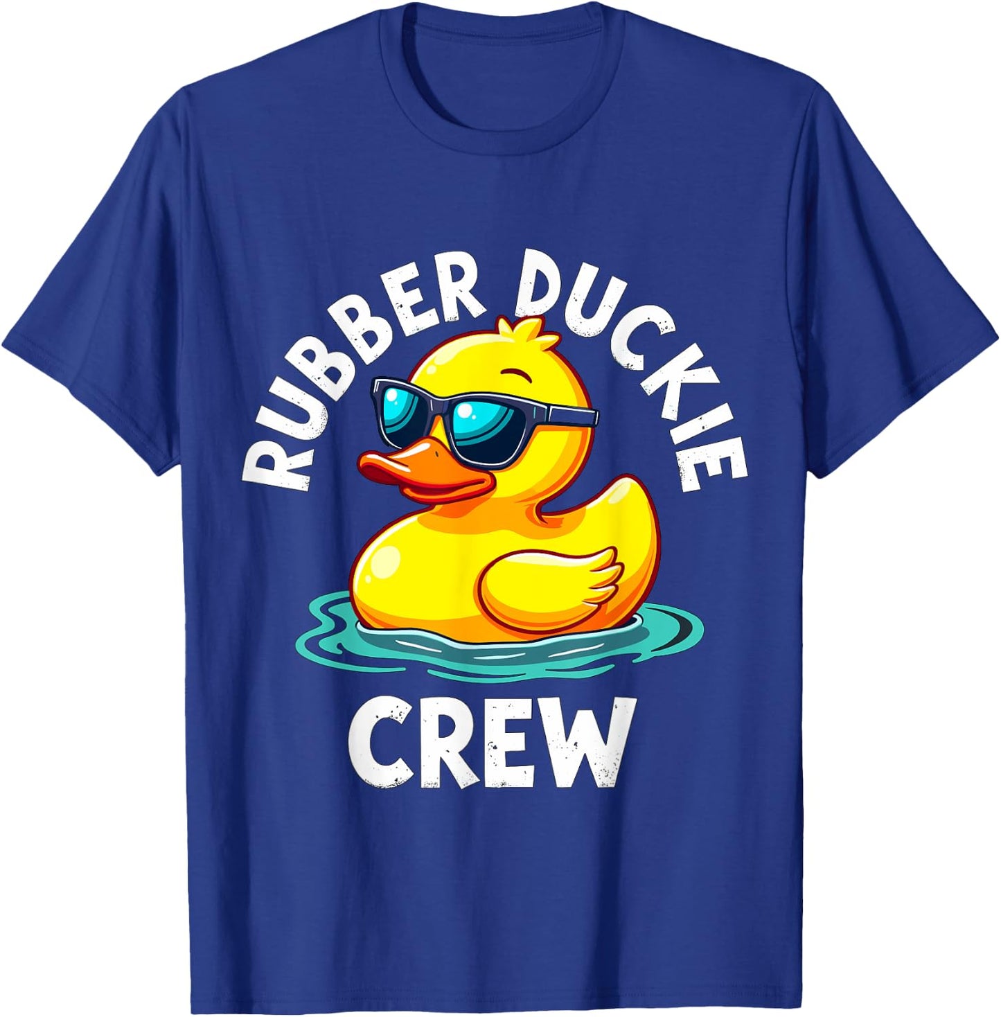 Rubber Duckie Crew T-Shirt - T-Shirt | Royal