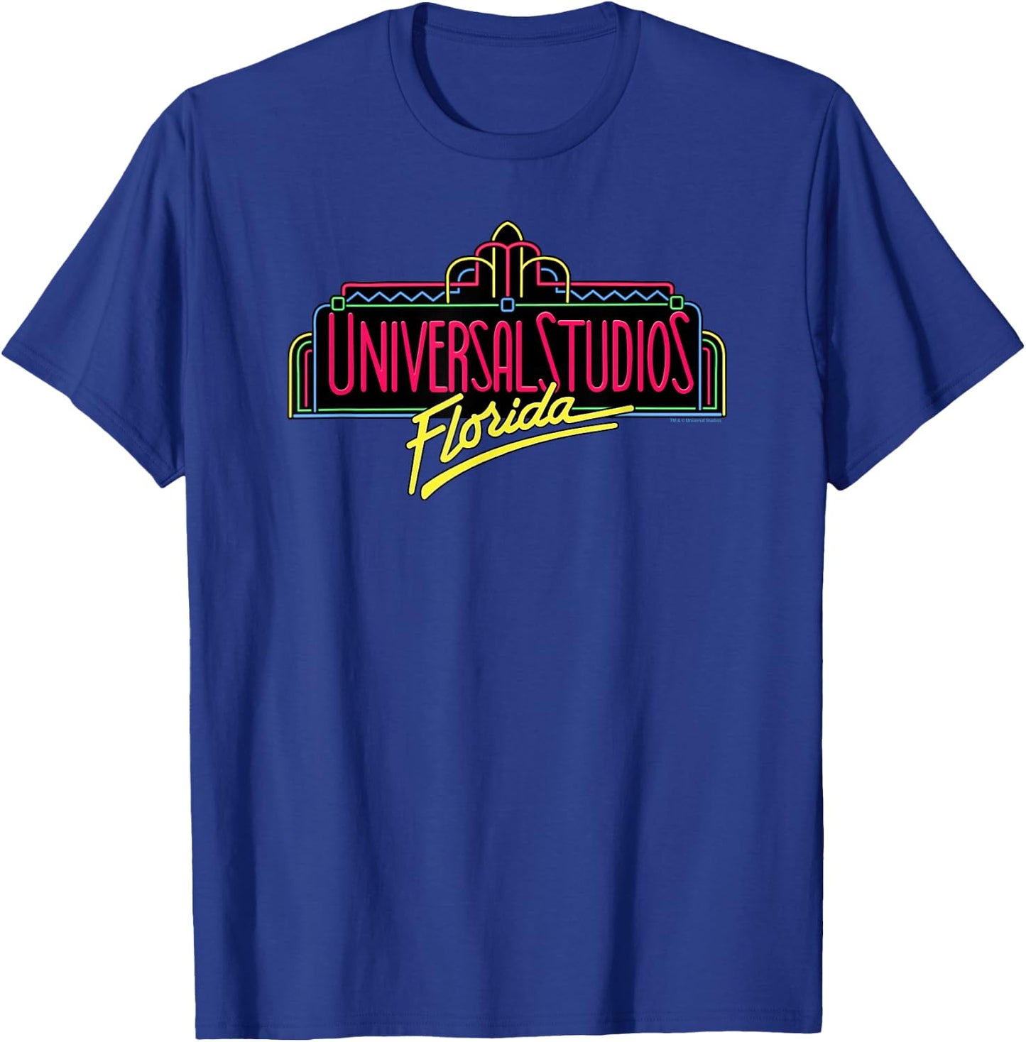 Universal Studios Florida Marquee T-Shirt - T-Shirt | Royal