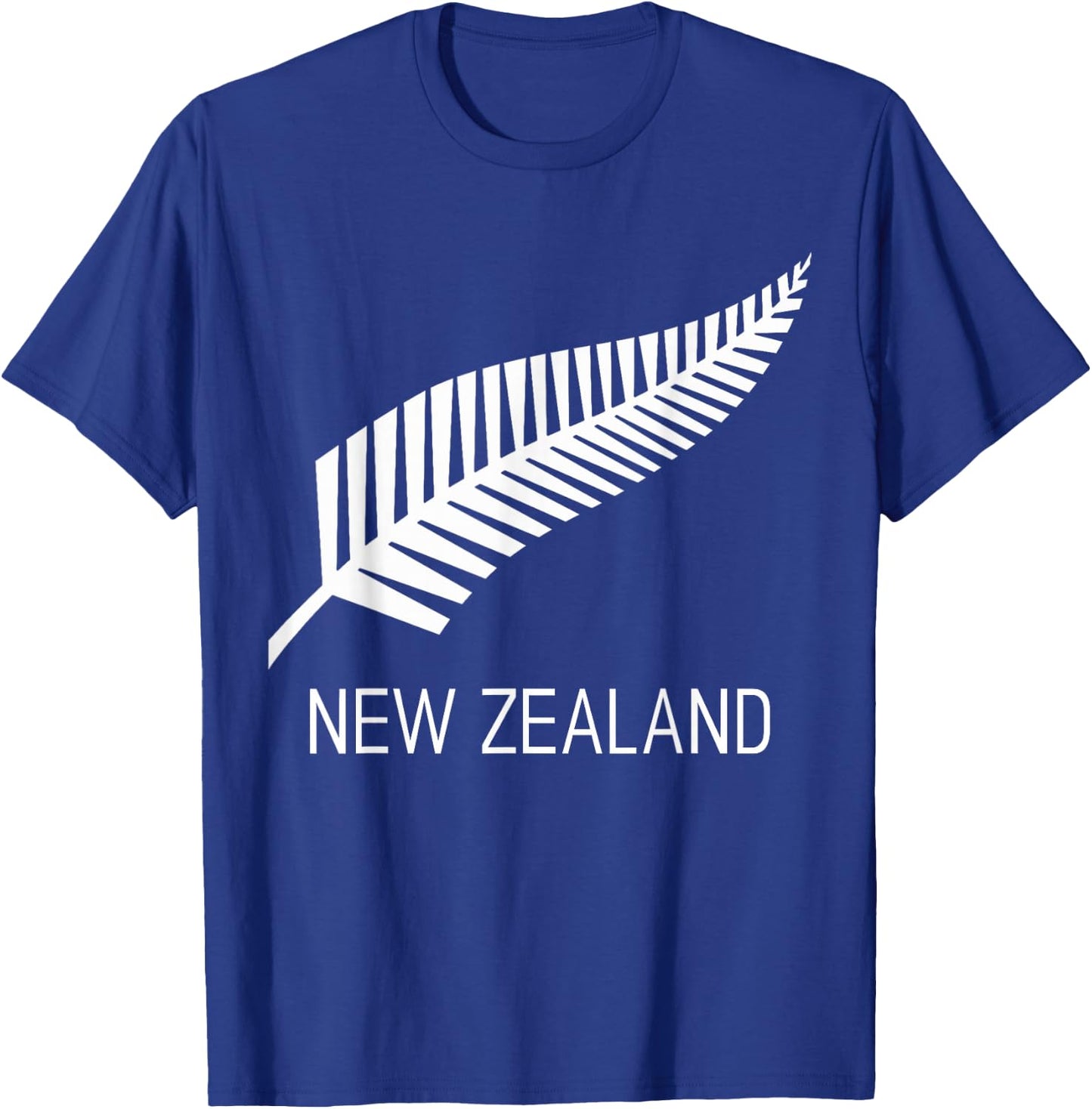 Black New Zealand Fern Shirt Black Proud Kiwi NZ Rugby T-Shirt - T-Shirt | Royal