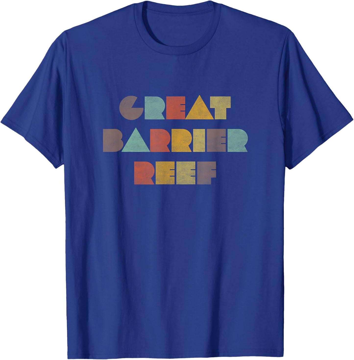 Great Barrier Reef Vintage T-Shirt - T-Shirt | Royal