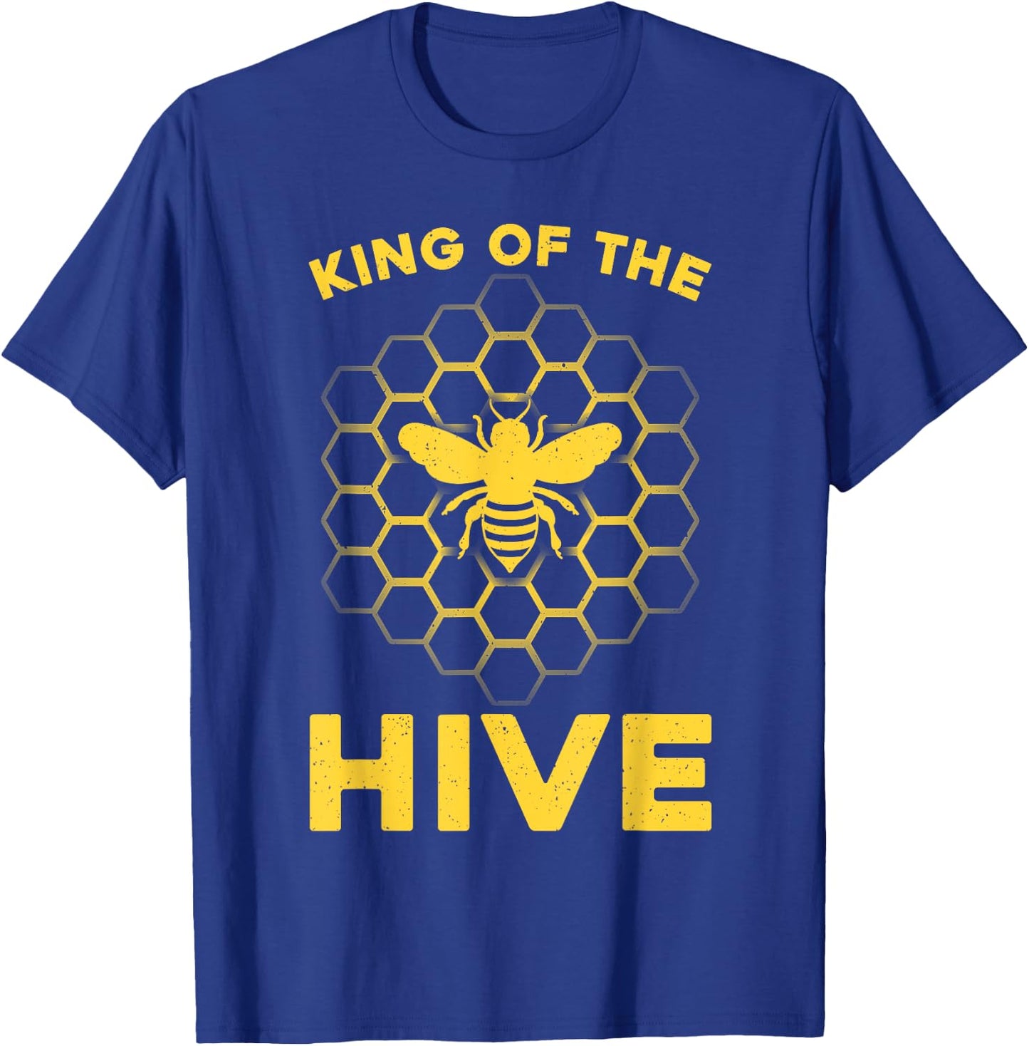 Funny Beekeeper Art Dad Bee Hive Honey Beekeeping T-Shirt - T-Shirt | Royal