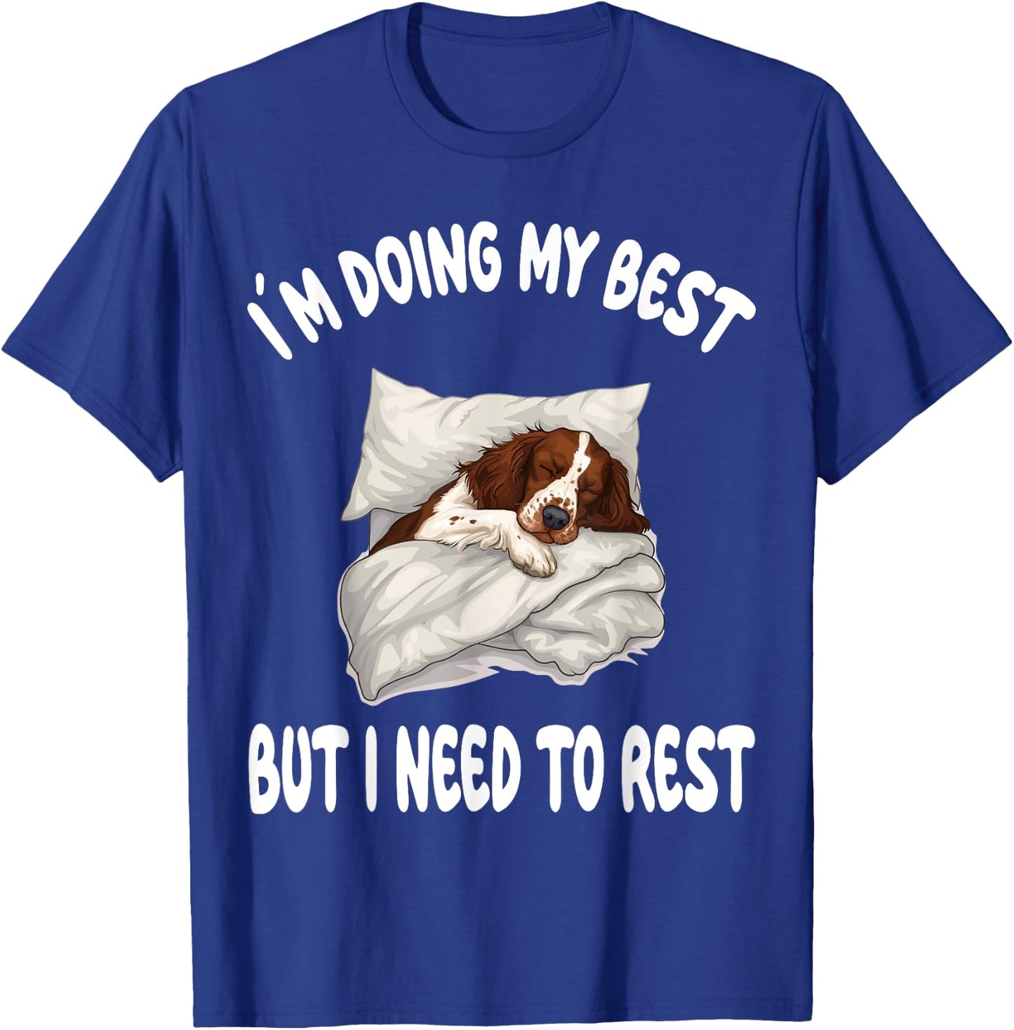 English Springer Spaniel Official Sleepshirt Pajamas T-Shirt - T-Shirt | Royal
