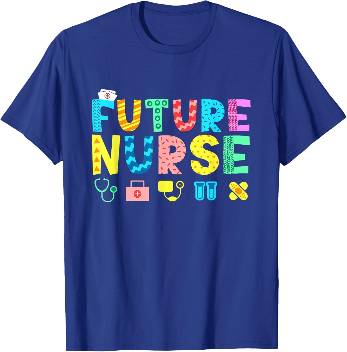 Future Nurse Kid's Career T-Shirt - T-Shirt | Royal