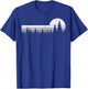 Trees Wildlife Nature Vintage Forest T-Shirt - T-Shirt | Royal