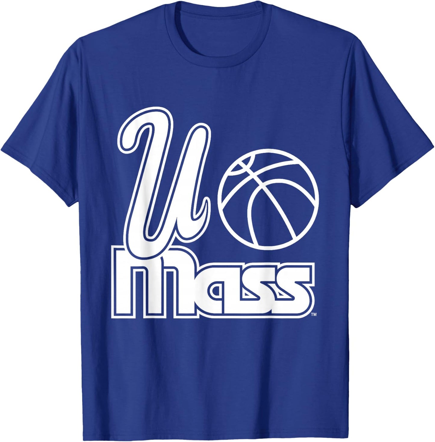 UMass Minutemen | Official NCAA Merch | UMASVIN1009B T-Shirt - T-Shirt | Royal