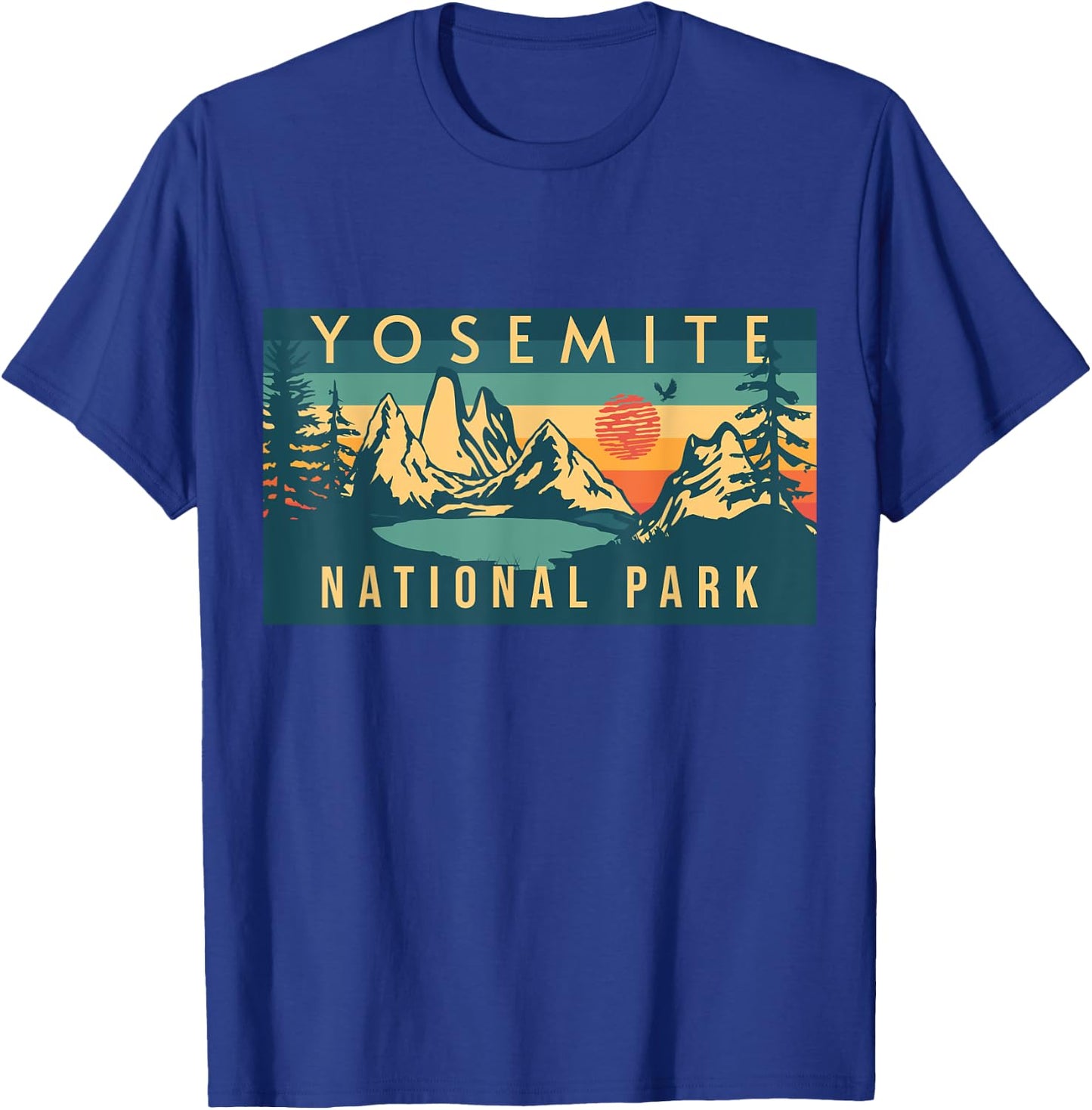 Yosemite National Park T-Shirt - T-Shirt | Royal